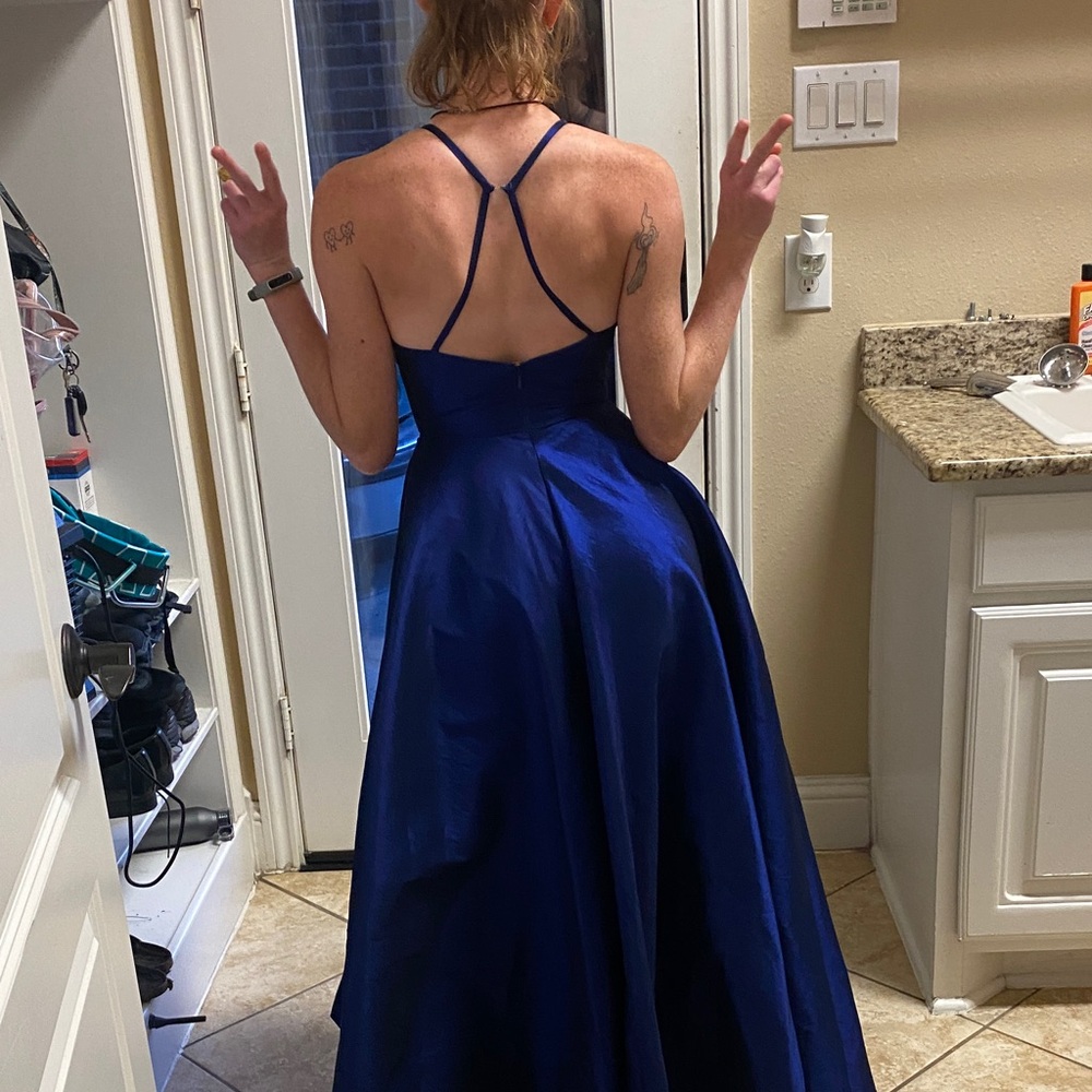 Prom dress, blue - Picture 10 of 10